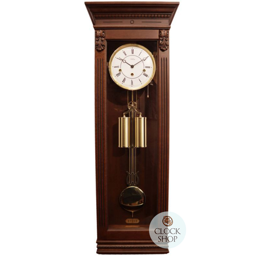 98cm Walnut 8 Day Mechanical Regulator Wall Clock By AMS image