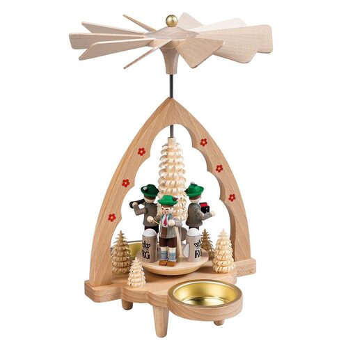 20cm Bavarian Christmas Pyramid By Richard Glässer image