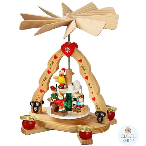 20cm Love Hearts Christmas Pyramid