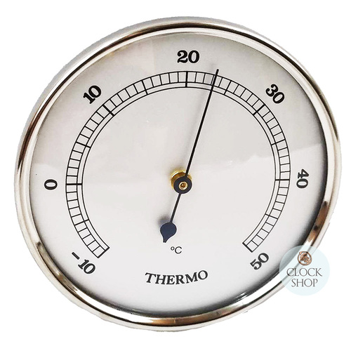 8.4cm Silver Thermometer Insert By FISCHER
