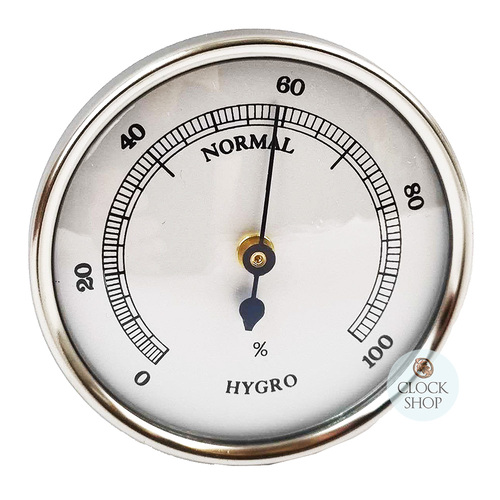 6.3cm Silver Hygrometer Insert By FISCHER image