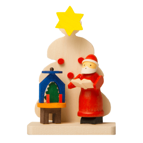 6cm Santa With Pyramid By Graupner image