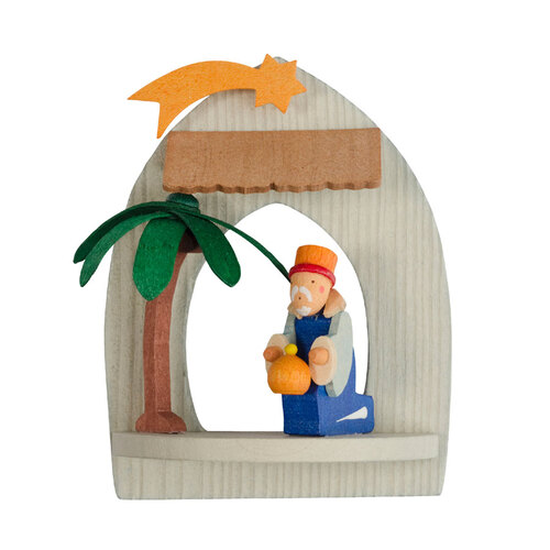Nativity Manger With Melchior By GRAUPNER 
