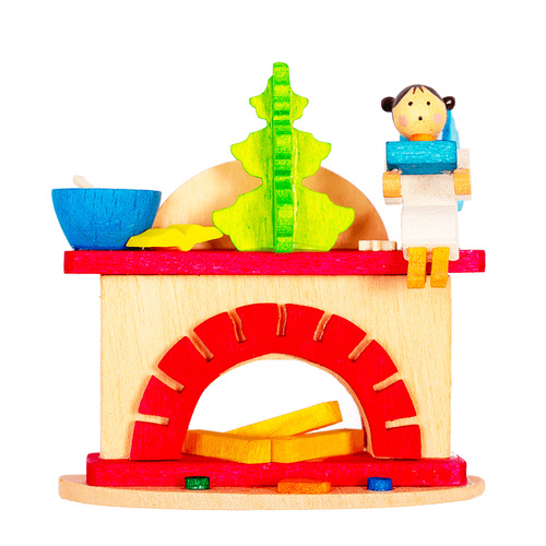 6cm Fireplace & Angel By Graupner image