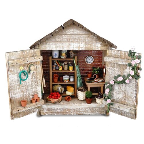 Miniature Garden Shed - RP - 1.730/1 Miniature Garden Shed - RP - 1.730/1