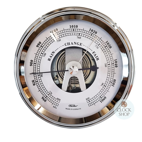 12.5cm Chrome Barometer By FISCHER image