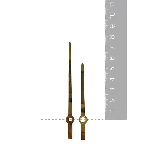 Gold Pointer Euroshaft UTS Quartz Hands (75mm & 55mm)