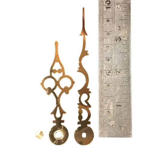 Gold Serpentine Euroshaft UTS Quartz Hands (100mm & 70mm)