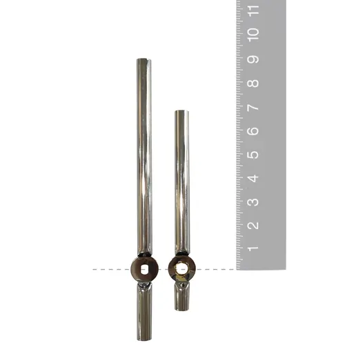 Silver Straight Euroshaft UTS Quartz Hands (90mm & 67mm) image