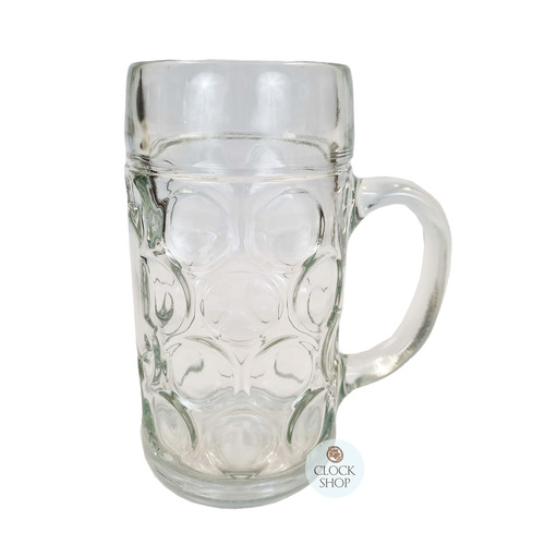 Glass Beer Mug 1 Lt