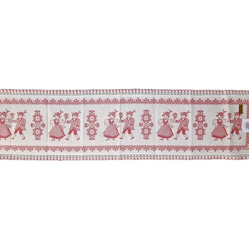 Red Dancers Table Runner By Schatz (160cm) image
