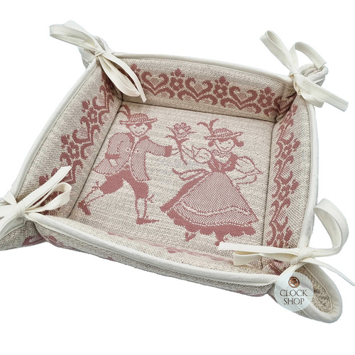 Pink Dancers Bread Basket By Schatz image