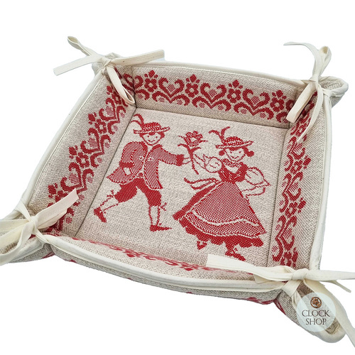 Red Dancers Bread Basket By Schatz image