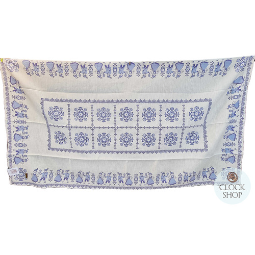 Blue Dancers Tablecloth By Schatz (240 x 135cm) image