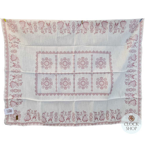 Pink Dancers Tablecloth By Schatz (175 x 135cm) image