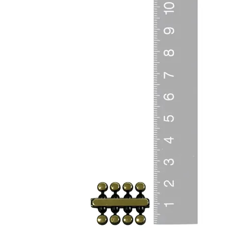 4.7mm Gold Numeral Dots (Set Of 8) image