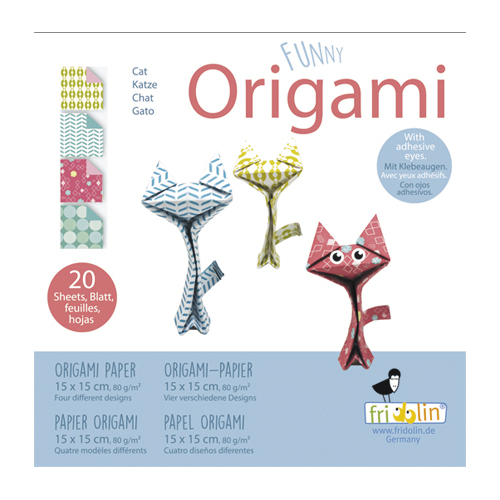 Funny Origami- Cat (Small)