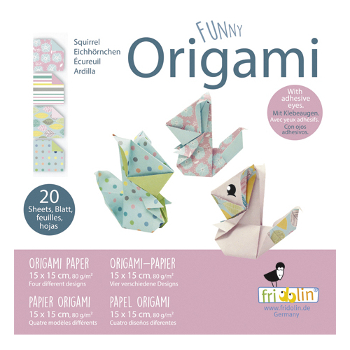 Funny Origami- Squirrel image