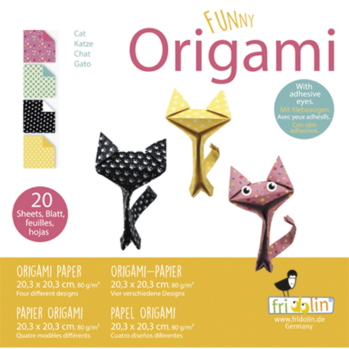 Funny Origami- Cat (Large) image
