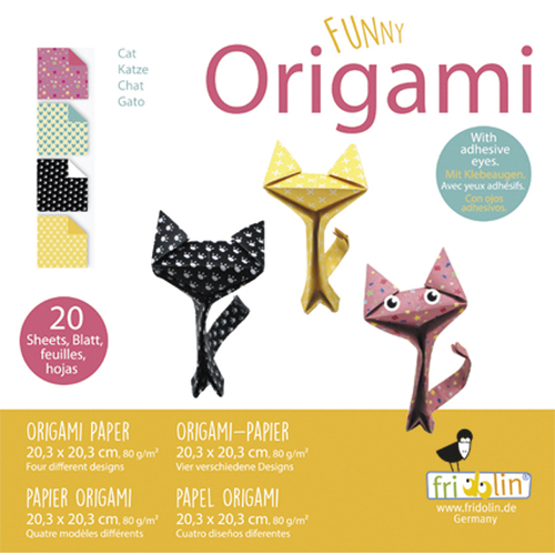Funny Origami- Cat (Large)