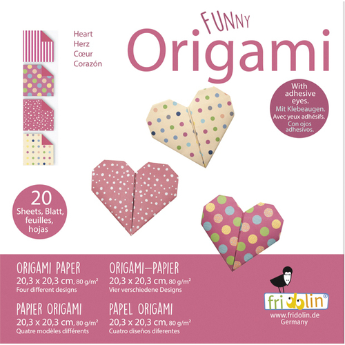 Funny Origami- Heart (Large)