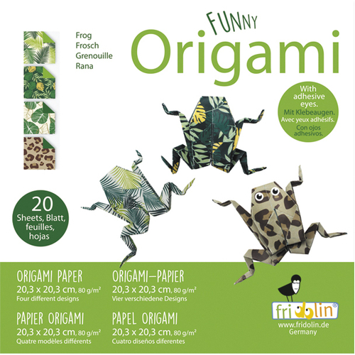 Funny Origami- Frog