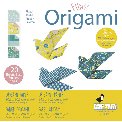 Funny Origami- Pigeon image