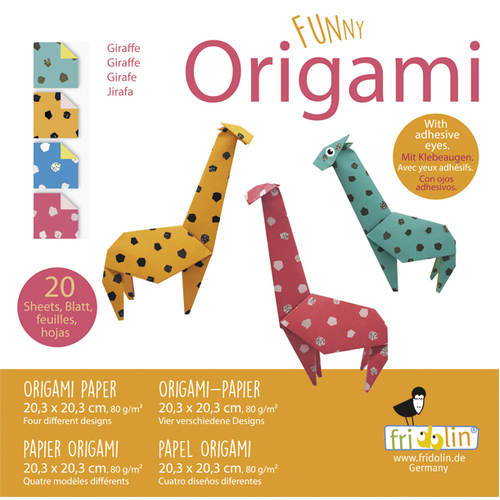 Funny Origami- Giraffe image