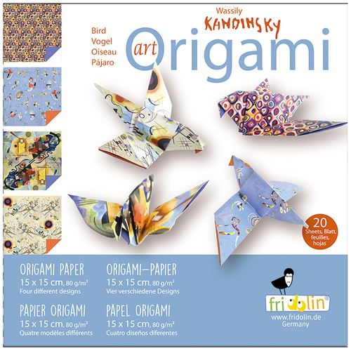 Art Origami- Bird (Wassily Kandinsky) image