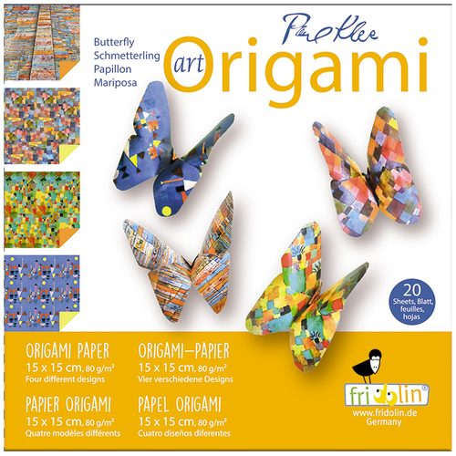 Art Origami- Butterfly (Paul Klee)