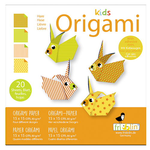 Kids Origami- Hare