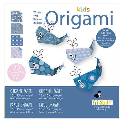 Kids Origami- Whale