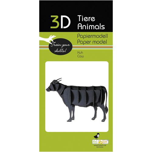 3D Paper Model- Cow