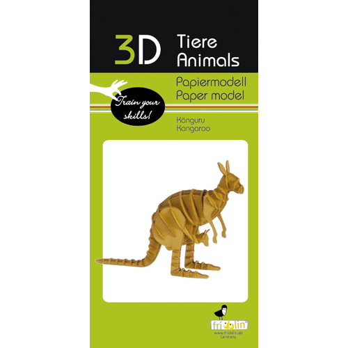 3D Paper Model- Kangaroo image