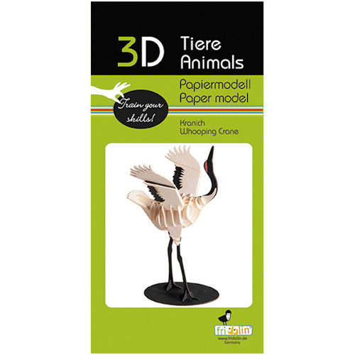 3D Paper Model- Crane