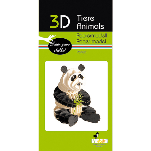 3D Paper Model- Panda