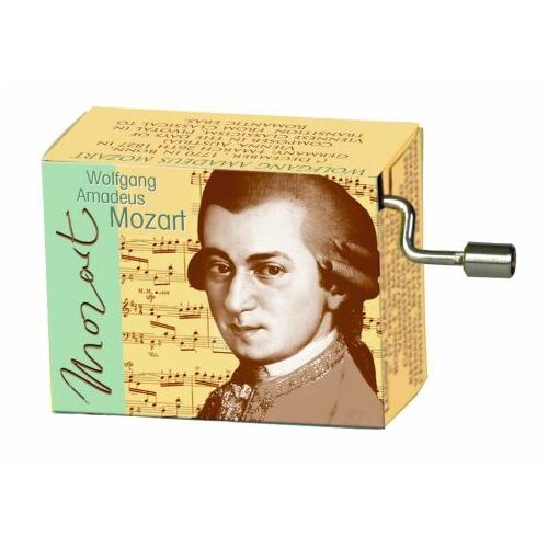 Classical Composers Hand Crank Music Box (Mozart- A Little Night Music)
