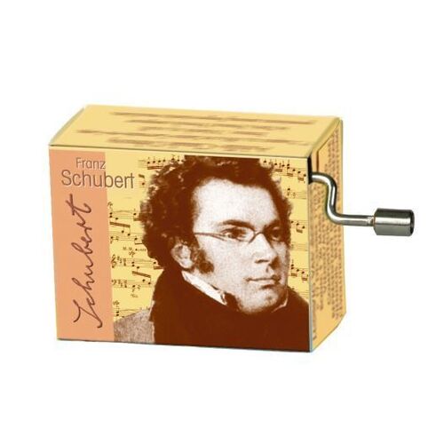Classical Composers Hand Crank Music Box (Schubert- Ave Maria)