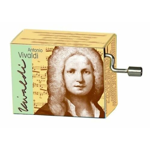 Classical Composers Hand Crank Music Box (Vivaldi- Spring)