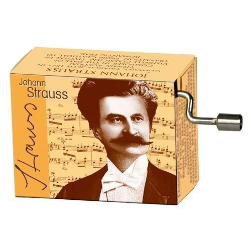 Classical Composers Hand Crank Music Box (Strauss- The Blue Danube)