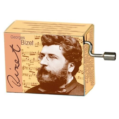 Classical Composers Hand Crank Music Box (Bizet- Habanera)