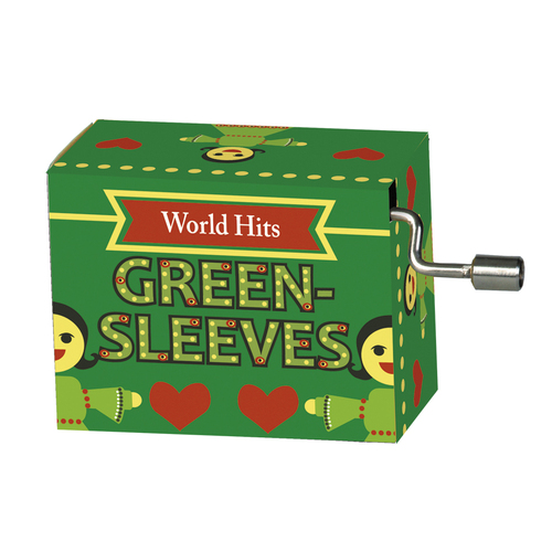 World Hits Hand Crank Music Box (Greensleeves) image