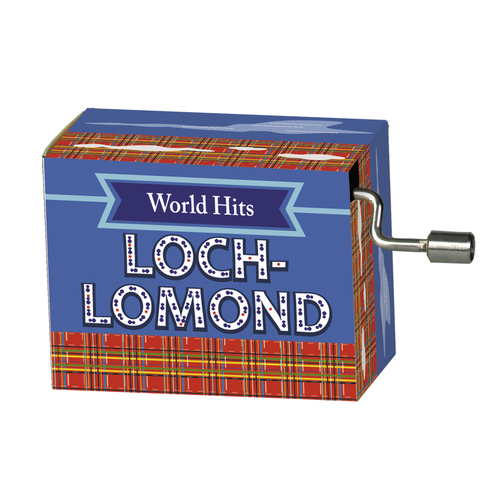 World Hits Hand Crank Music Box (Loch Lomond)