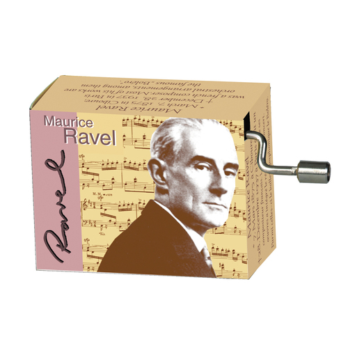 Classical Composers Hand Crank Music Box (Ravel- Boléro)