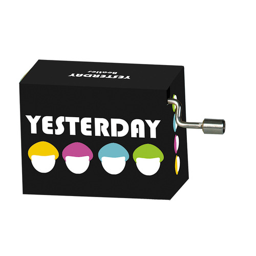 Modern Designs Hand Crank Music Box- The Beatles (Yesterday) image