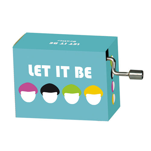 Modern Designs Hand Crank Music Box- The Beatles (Let It Be) image