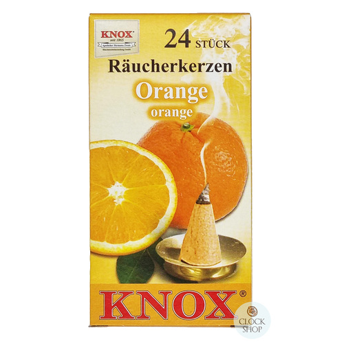 Incense Cones- Orange Scent (Box of 24) image