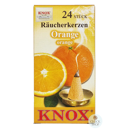 Incense Cones- Orange Scent (Box of 24)