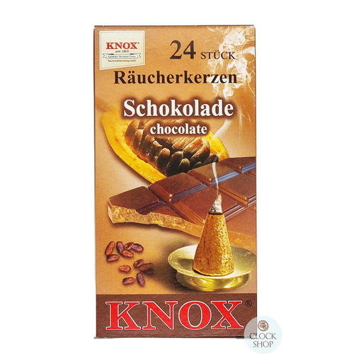 Incense Cones- Chocolate Scent (Box of 24)