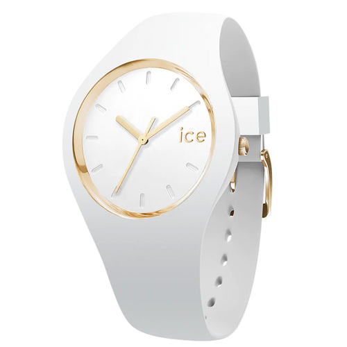 34mm Glam Collection White & Gold Womens Watch By ICE-WATCH